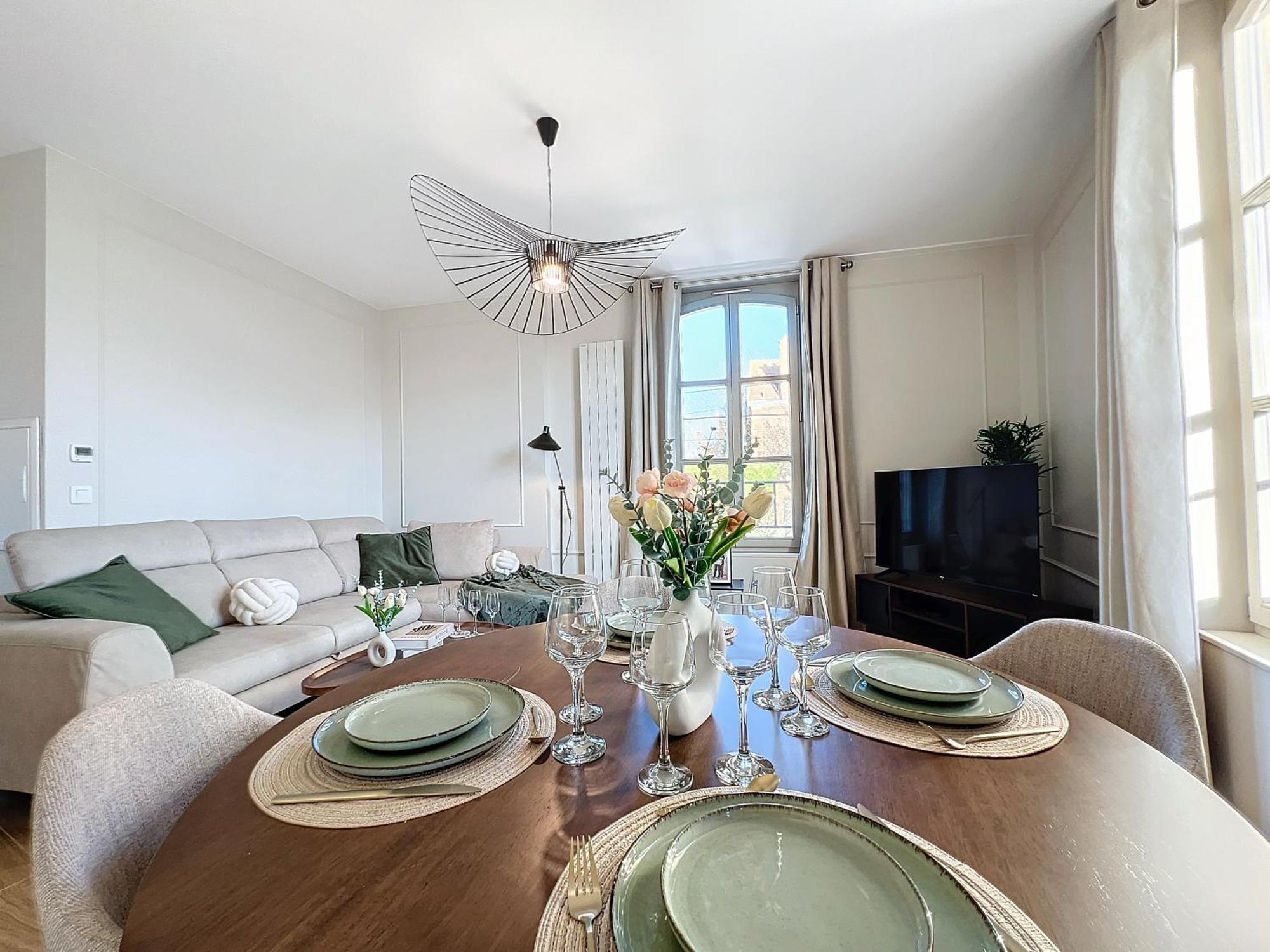 Apartmán Le Patio'Nnement, Troyes, Centre Exteriér fotografie